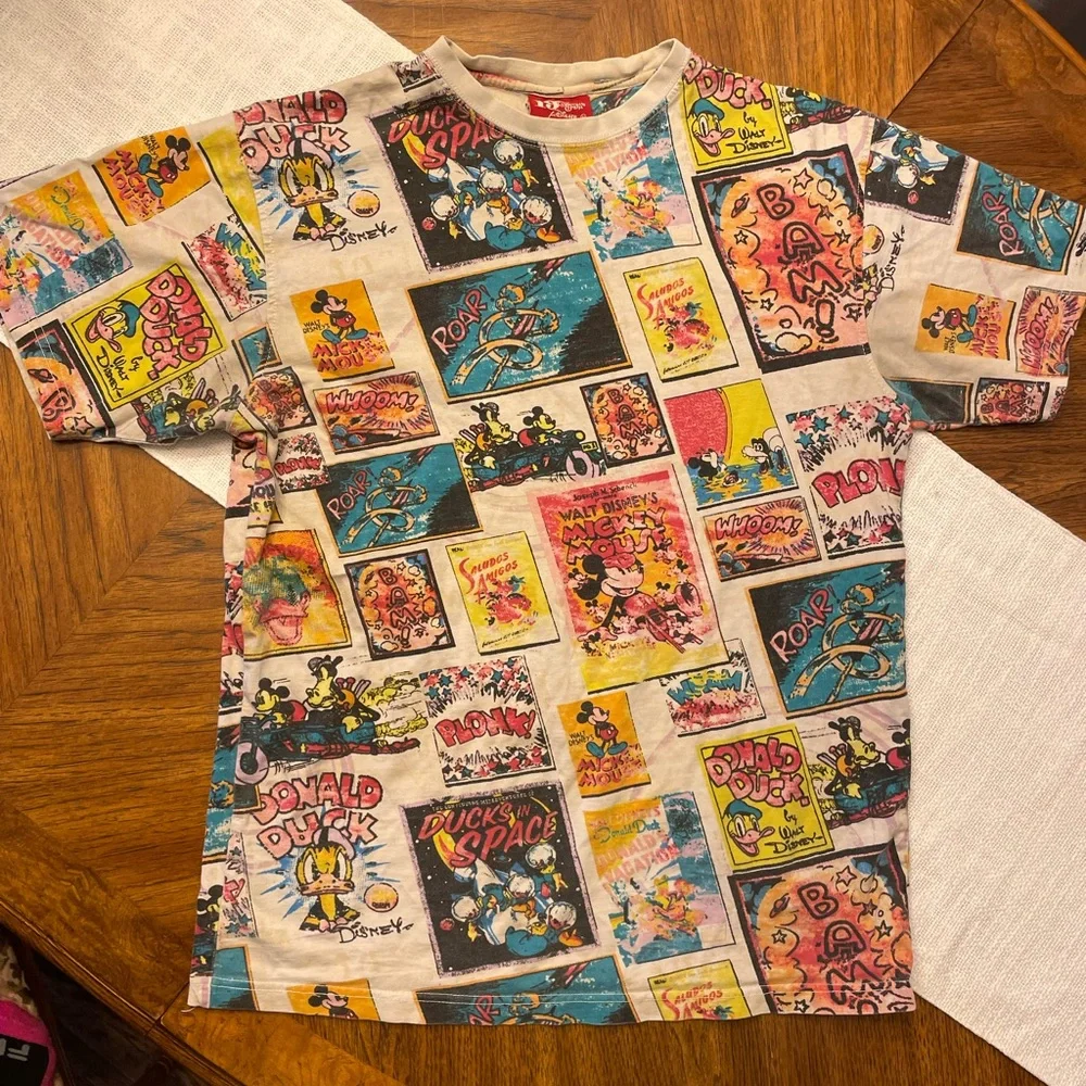 VTG 1928 DISNEY MICKEY MOUSE TEE SHIRT M - Picture 2 of 6